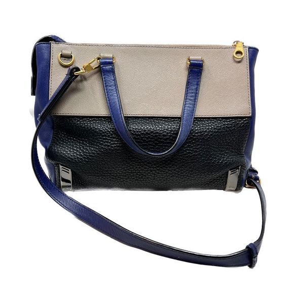 Marc By Marc Jacobs Cow Leather Purple & Black Bag - Picture 9 of 14